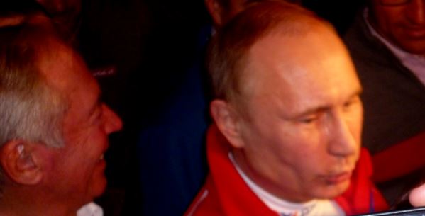 Sochi 2014 Menuetheater Putin