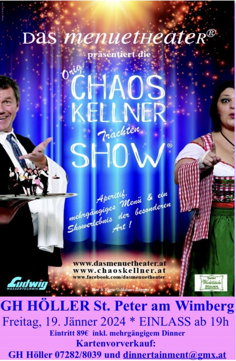 Die Chaoskellner - Das Menuetheater live