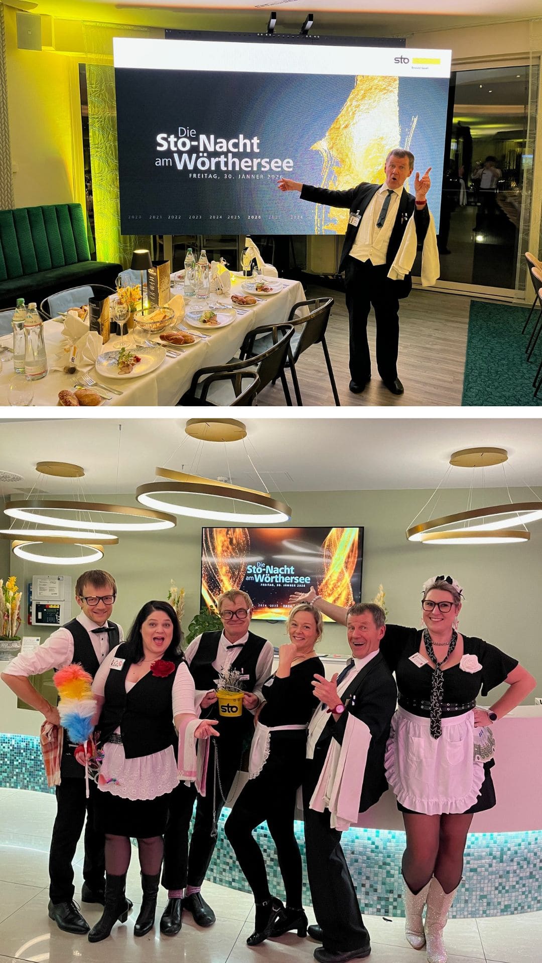 Sto Nacht am Wörthersee ,ot dem Menuetheater - Die Chaoskellner im Einsatz 01