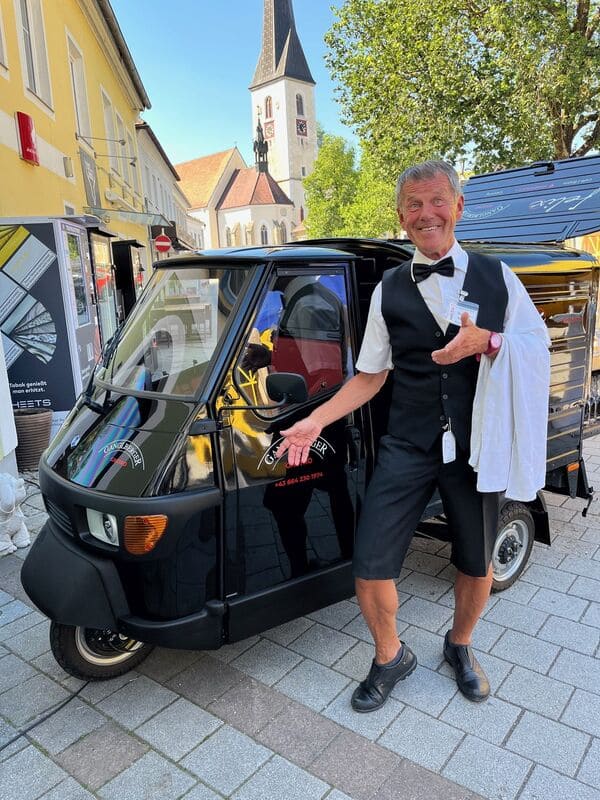Hitzeoutfit Hannes Angerer